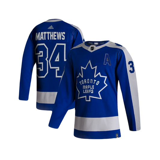 Toronto Maple Leafs Auston Matthews 2020/21 Reverse Retro Adidas NHL Premier Player Jersey