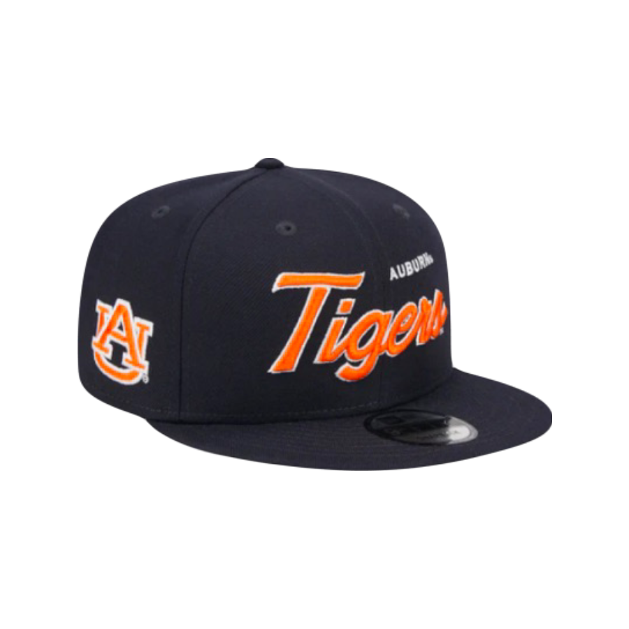 Auburn Tigers College NCAA New Era Statement Snapback Hat