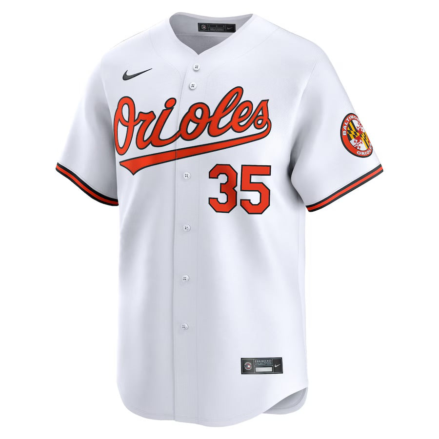 Baltimore Orioles Adley Rutshman MLB Official Nike Home Jersey - White