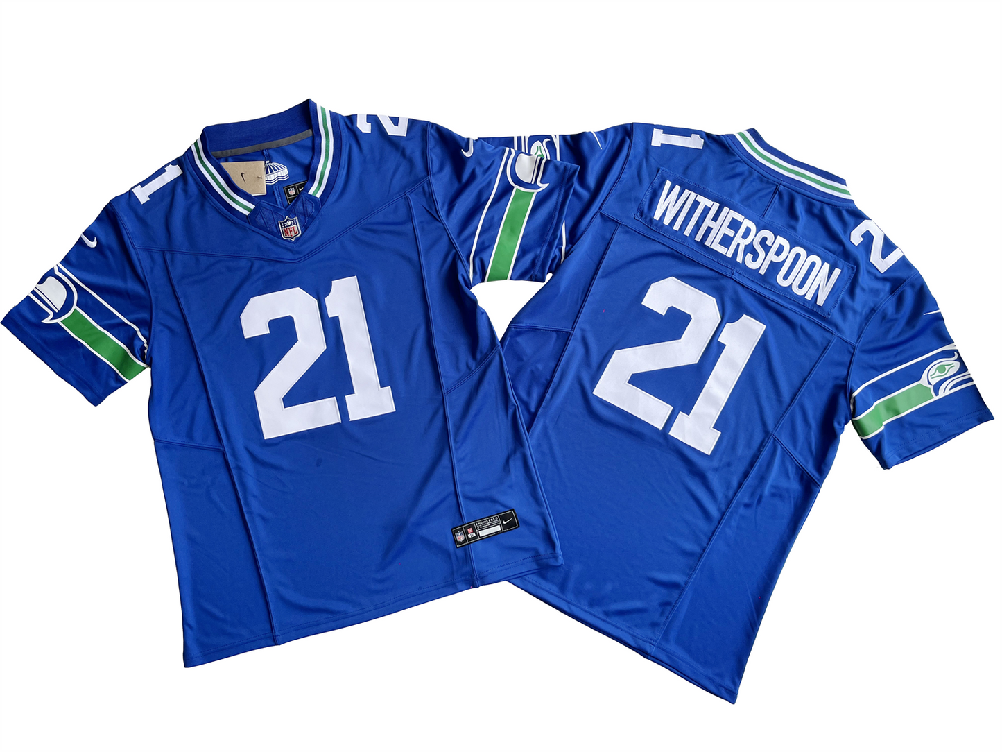 Seattle Seahawks Devon Witherspoon NFL F.U.S.E Vapor Limited Retro Throwback Jersey