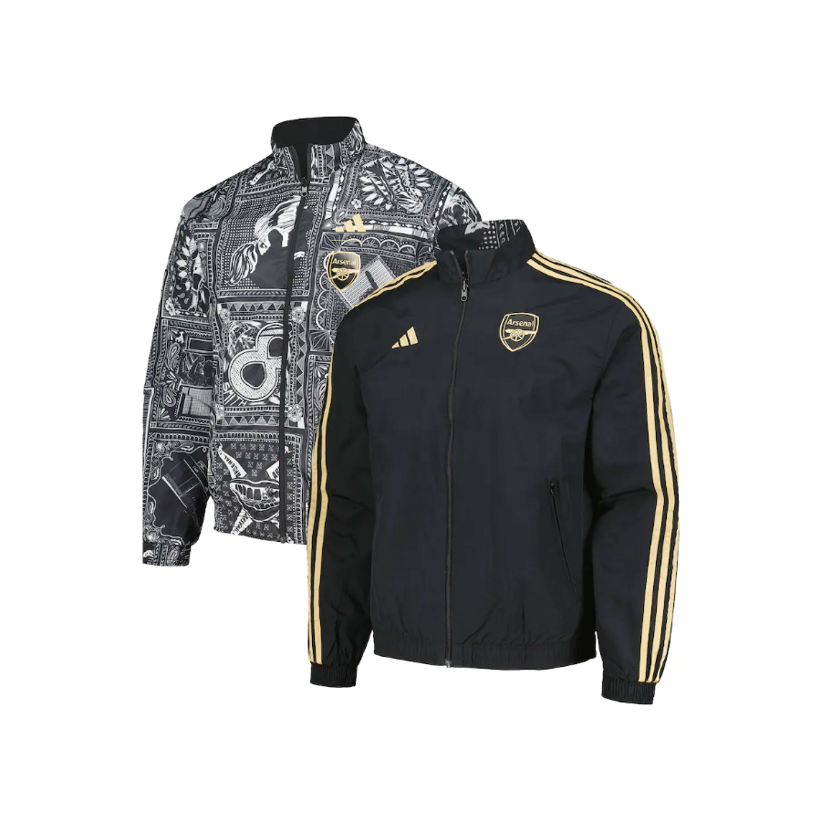 Arsenal Adidas 2023/24 Reversible Anthem Full-Zip Jacket