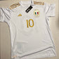 Francesco Totti Italy National Team Soccer Retro ‘125 Year Anniversary Edition’ Authentic Adidas Shirt Jersey - White Gold (1898-2023)