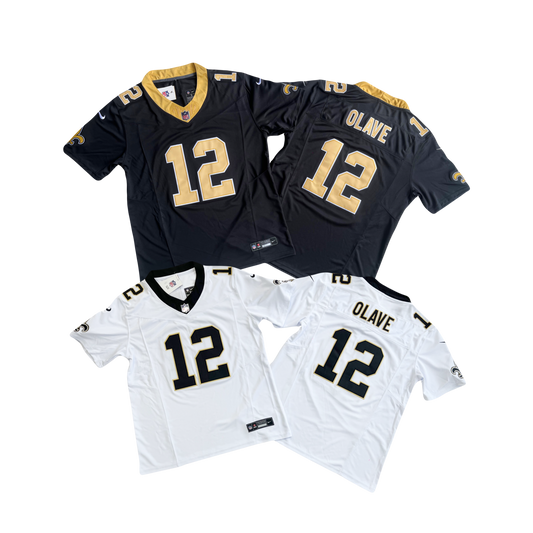 New Orleans Saints Chris Olave 2023/24 NFL F.U.S.E Nike Vapor Limited Jersey