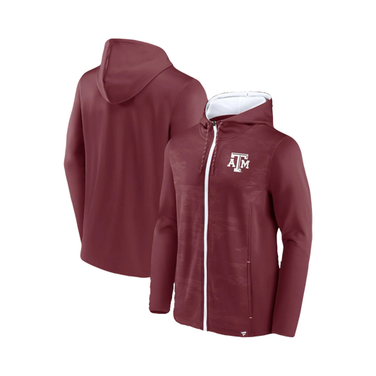 Texas A&M Aggies NCAA Nike Dri-FIT Athletic Performance Graphic Hoodie Jacket