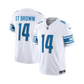 Amon-Ra St. Brown Detroit Lions Vapor F.U.S.E. NFL Limited White Away Jersey