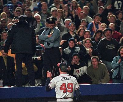 John Rocker Atlanta Braves MLB 1992 World Series Mitchell & Ness Cooperstown Classic Jersey - White