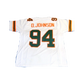 Dwayne ‘The Rock’ Johnson 1994 Miami Hurricanes NCAA Campus Legends College Football White Jersey