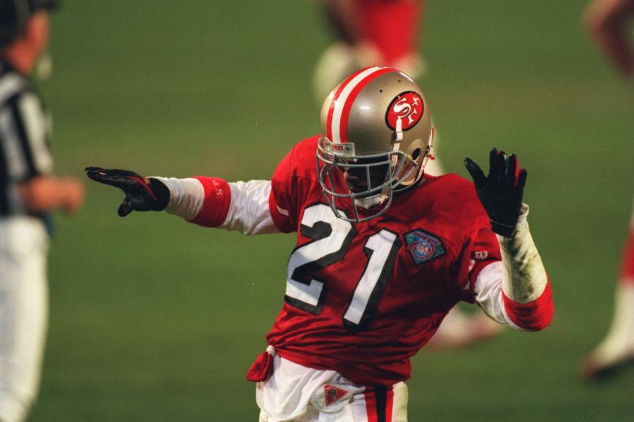 Deion Sanders San Francisco 49ers 1994 Mitchell & Ness NFL Home Jersey