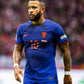 Memphis Depay Holland Netherlands National Team 2024 Away Kit Authentic On-Field Nike Player Version Jersey - Navy Blue