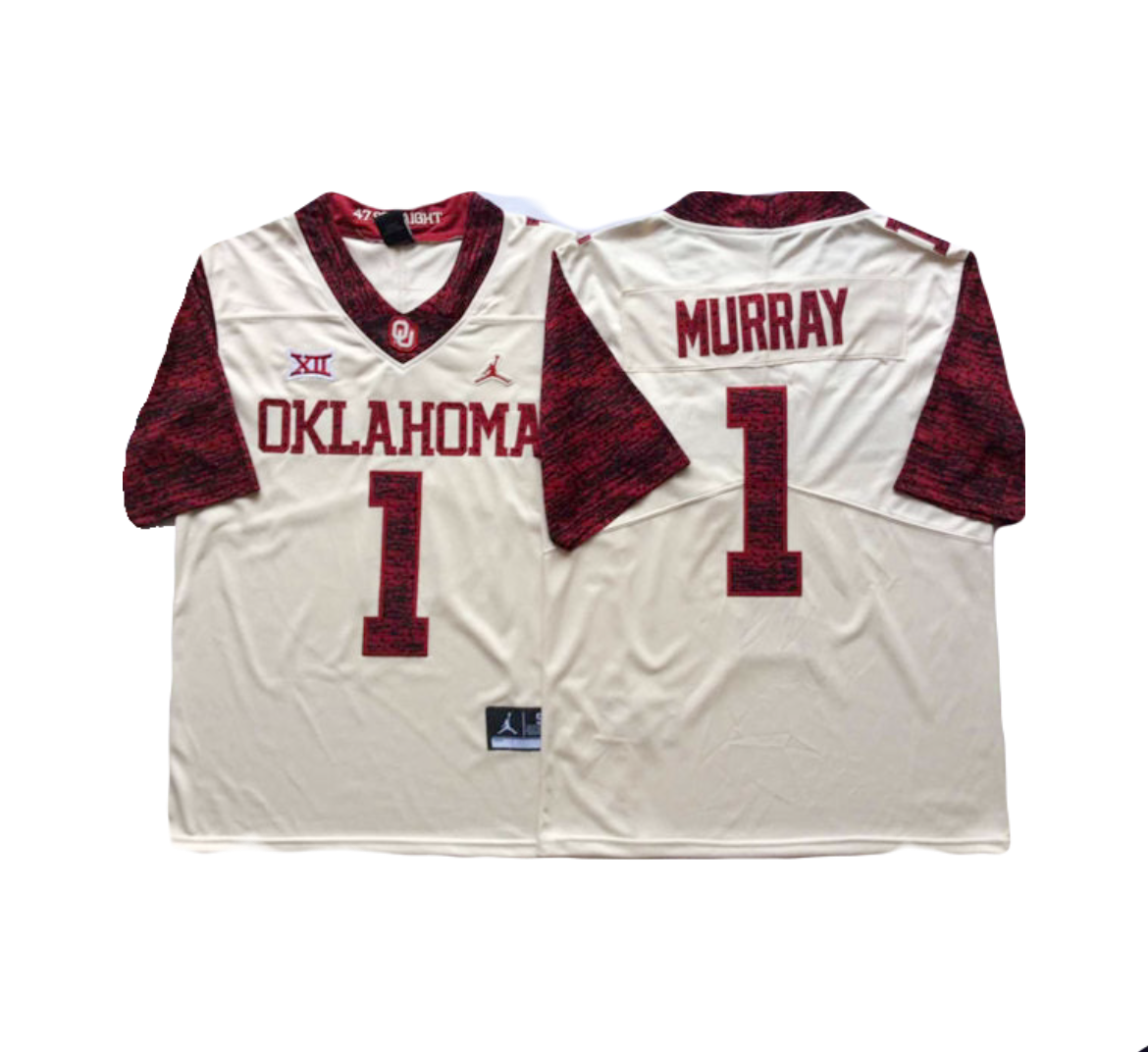 Kyler Murray Oklahoma Sooners NCAA College Football Campus Legends Jordan Jersey