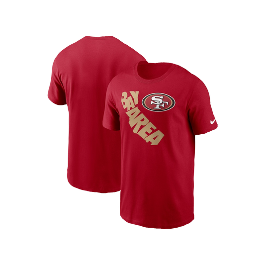 San Francisco 49ers ‘Bay Area’ NFL Nike Dri-Fit T-Shirt