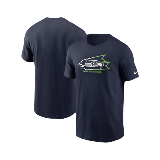 Seattle Seahawks ‘Emerald City Football’ NFL Nike Dri-Fit T-Shirt