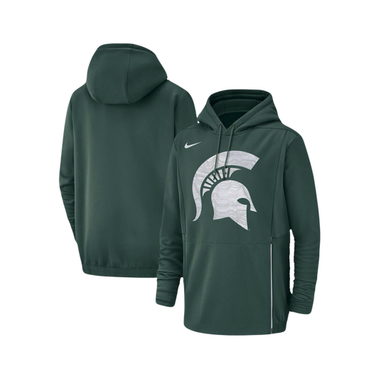 Michigan State Spartans NCAA Nike Dri-FIT Athletic Performance Graphic Hoodie