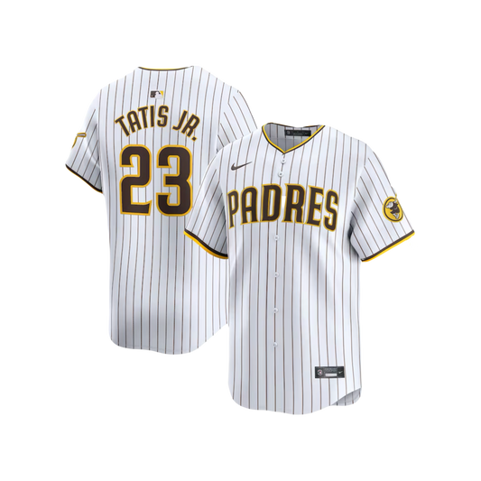 Fernando Tatis Jr. San Diego Padres MLB Official Nike Home Pinstripe Player Jersey - White