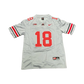 Ohio State Buckeyes Marvin Harrison Jr. Alternate Grey Nike NCAA College Football Jersey