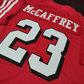 San Francisco 49ers Christian McCaffrey Scarlet Throwback NFL F.U.S.E. Vapor Limited Jersey