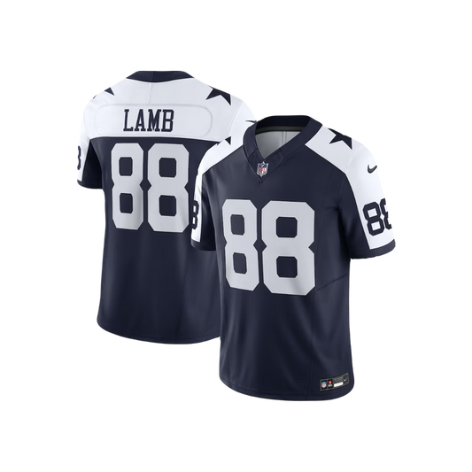 Dallas Cowboys CeeDee Lamb Nike Vapor F.U.S.E. Limited Throwback Jersey