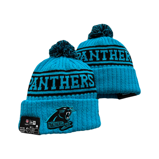 Carolina Panthers NFL New Era Knit Beanie - Blue