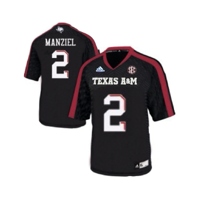 Johnny Manziel Texas A&M Aggies Adidas NCAA Campus Legends College Football Jersey - White & Maroon