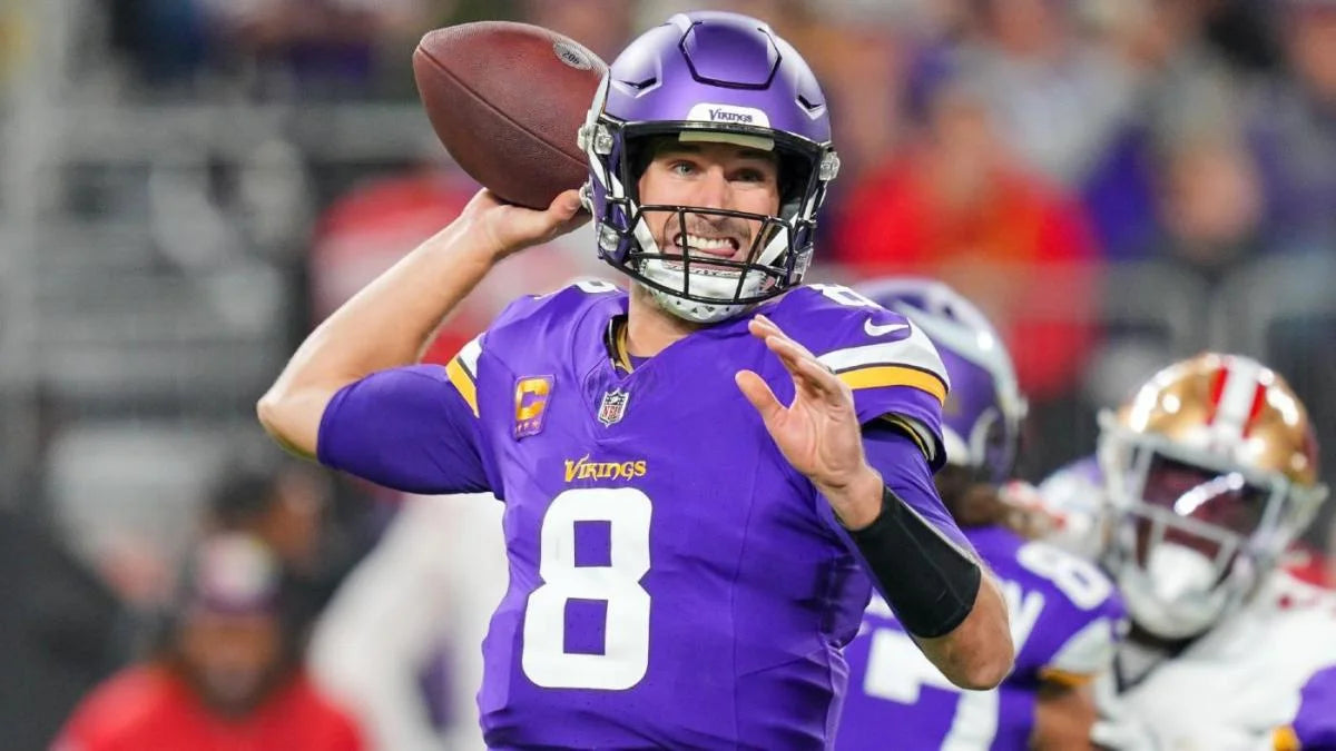 Kirk Cousins Minnesota Vikings NFL Nike Purple Vapor F.U.S.E. Limited Jersey