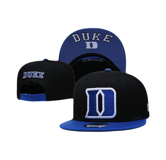 Duke Blue Devils NCAA Snapback Hat - Black