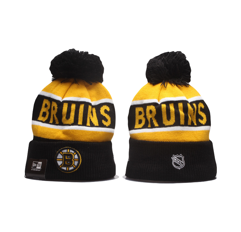 Boston Bruins NHL New Era ‘Statement’ Knit Beanie