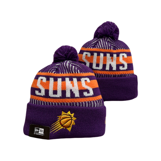 Phoenix Suns NBA New Era Knit Beanie- Purple