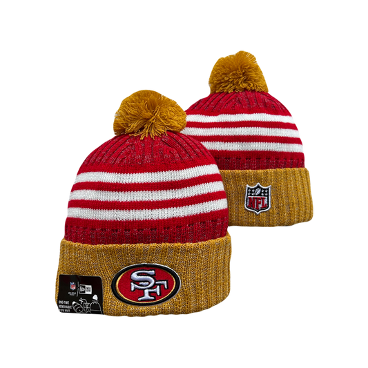 San Francisco 49ers NFL Sleeves New Era Knit Beanie