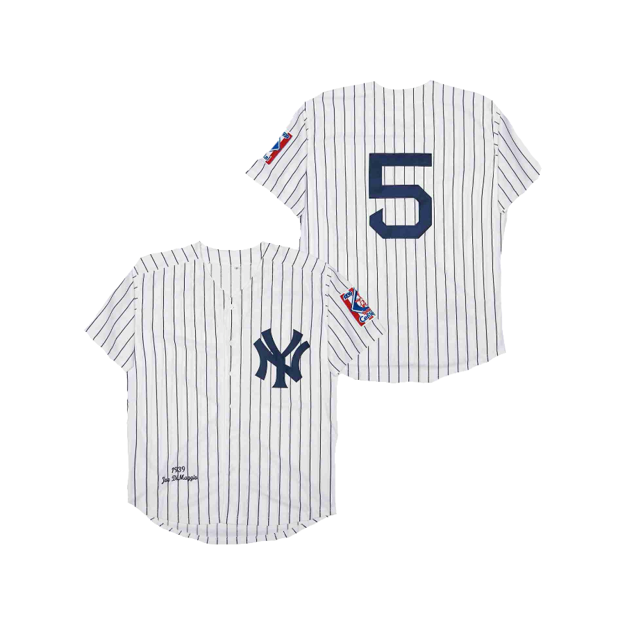Joe DiMaggio New York Yankees Mitchell Ness Iconic Legendary MLB Pinstripe Jersey