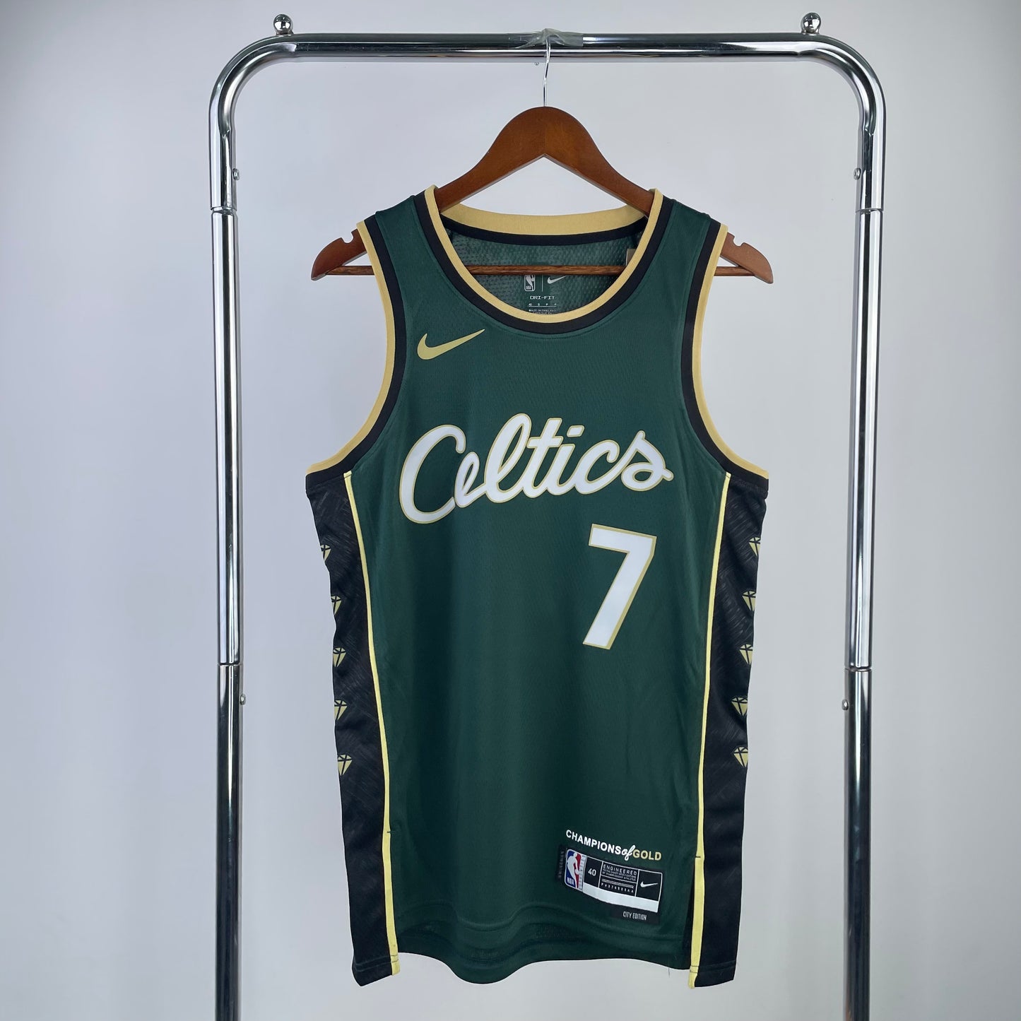 Jaylen Brown Boston Celtics Men's Nike Dri-FIT NBA Swingman City Edition Jersey