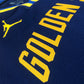 Jordan Poole Michigan Style Golden State Warriors Jordan Brand Navy Swingman Jersey - Statement Edition