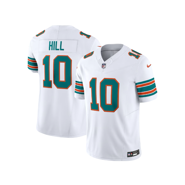 Tyreek Hill Miami Dolphins Throwback Classic NFL F.U.S.E Nike Vapor Limited Jersey - White