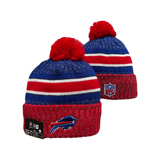 Buffalo Bills Team Sleeves NFL New Era Knit Beanie