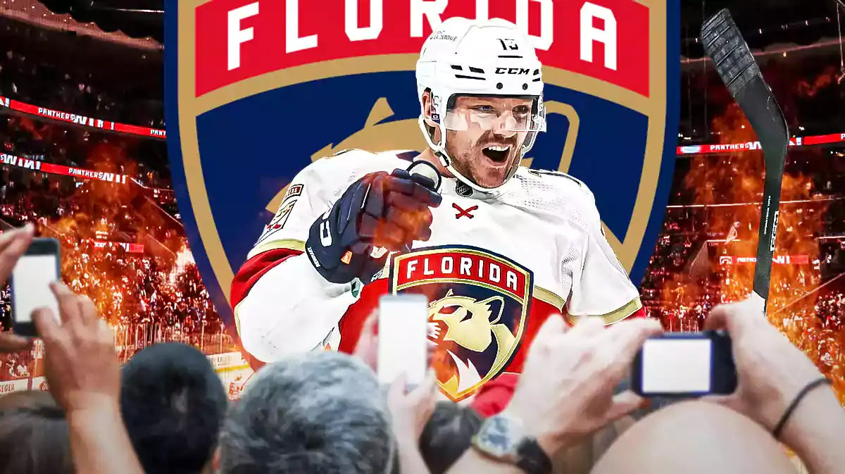 Florida Panthers Sam Reinhart NHL Authentic Adidas Away Premier Player Jersey - White