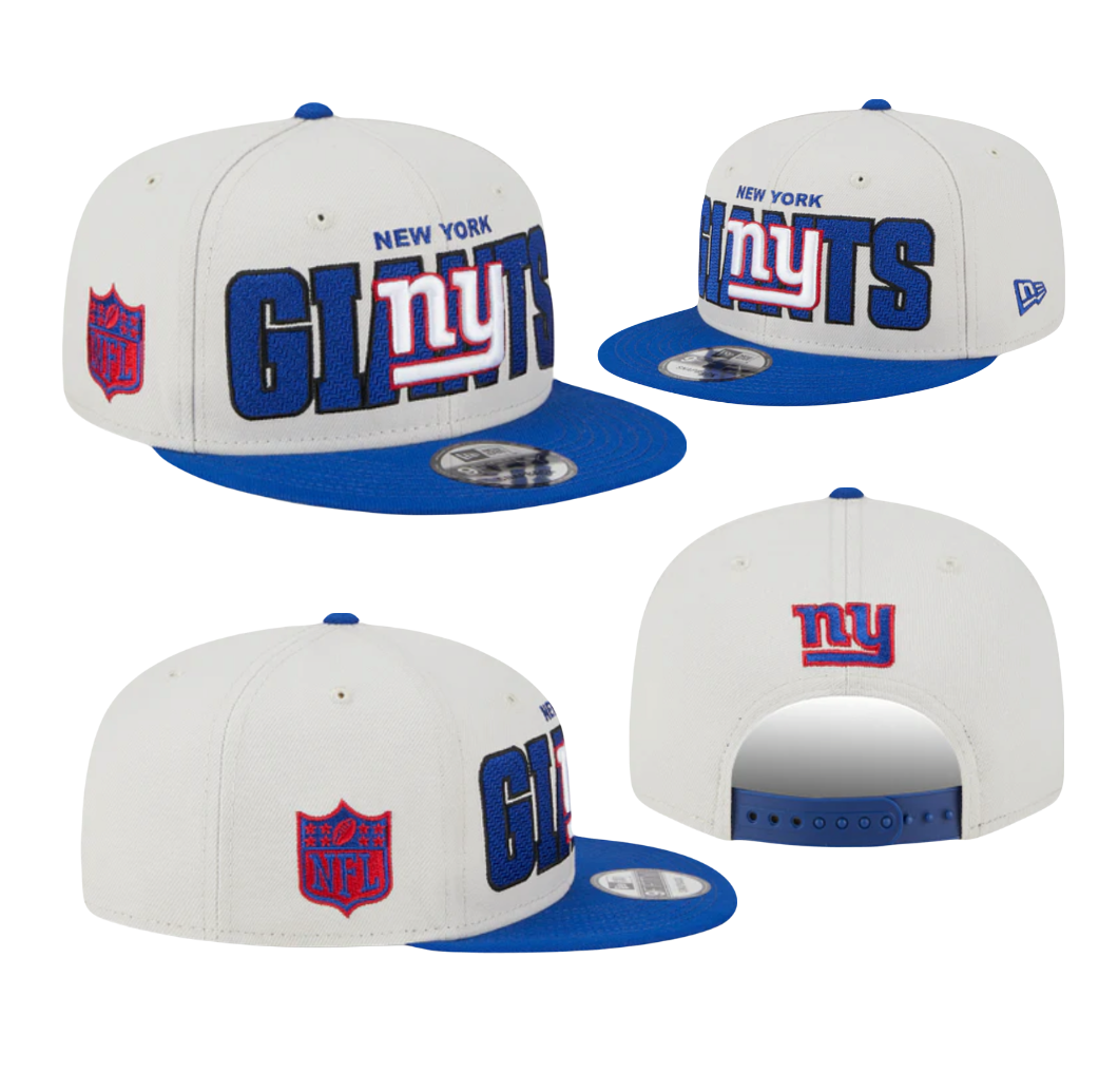 New York Giants New Era 9Fifty 2023 NFL Draft Snapback Hat