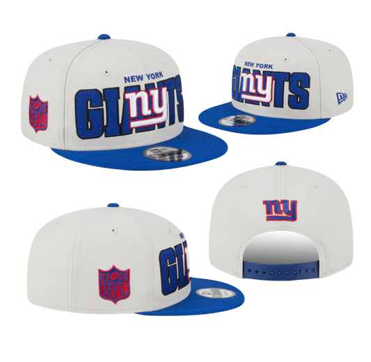 New York Giants New Era 9Fifty 2023 NFL Draft Snapback Hat
