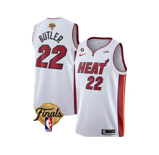 Jimmy Butler Miami Heat NBA Finals Home Jersey - White