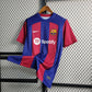 Pedri FC Barcelona 2023/24 Home Kit Nike Player Version Home Soccer Jersey - Red & Blue