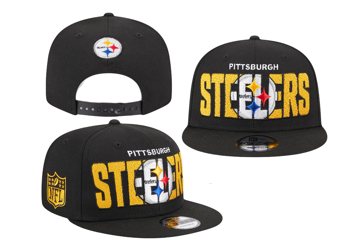 Pittsburgh Steelers New Era 2023 NFL Draft Snapback Hat