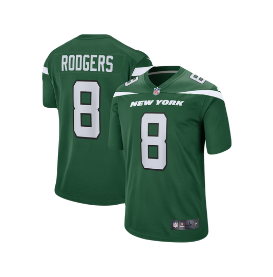 Aaron Rodgers New York Jets Nike Gotham Green Limited Jersey