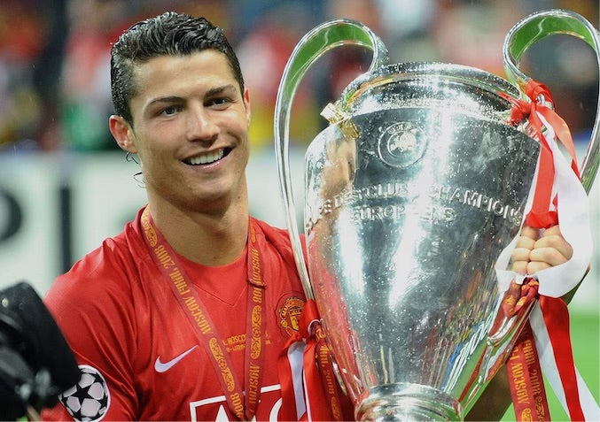 Cristiano Ronaldo 2007/08 Manchester United Champions League Final Jersey