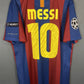 Lionel Messi FC Barcelona Nike 2010/11 UEFA Champions League Final Authentic Home Jersey - Blue & Red