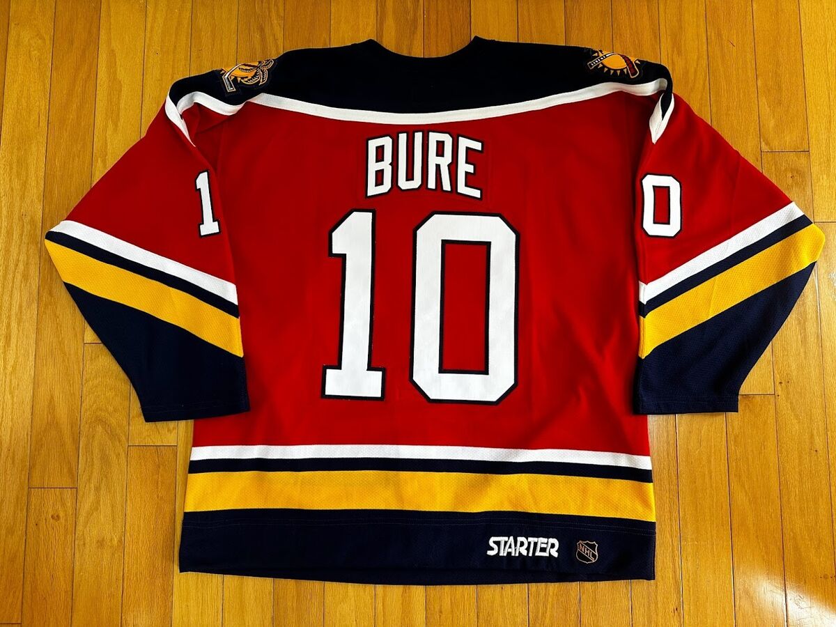 Florida Panthers Pavel Bure NHL 1999-02 Retro Classic Iconic Home Premier Player Throwback Jersey - Red