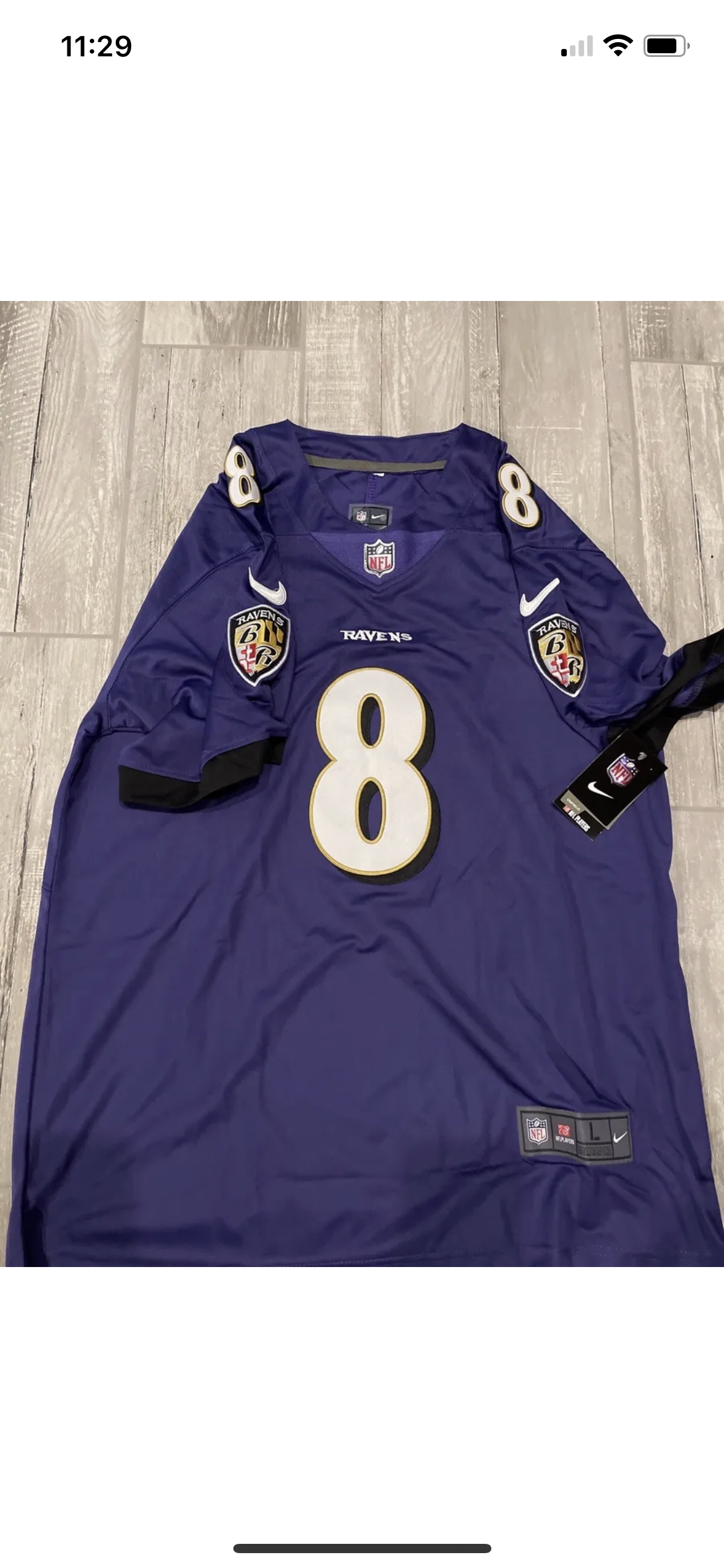 Baltimore Baltimore Ravens No8 Lamar Jackson Nike Team Hero 4 Vapor Limited Jersey Purple