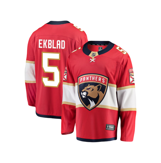 Aaron Ekblad Florida Panthers NHL Home Red Breakaway Player Jersey