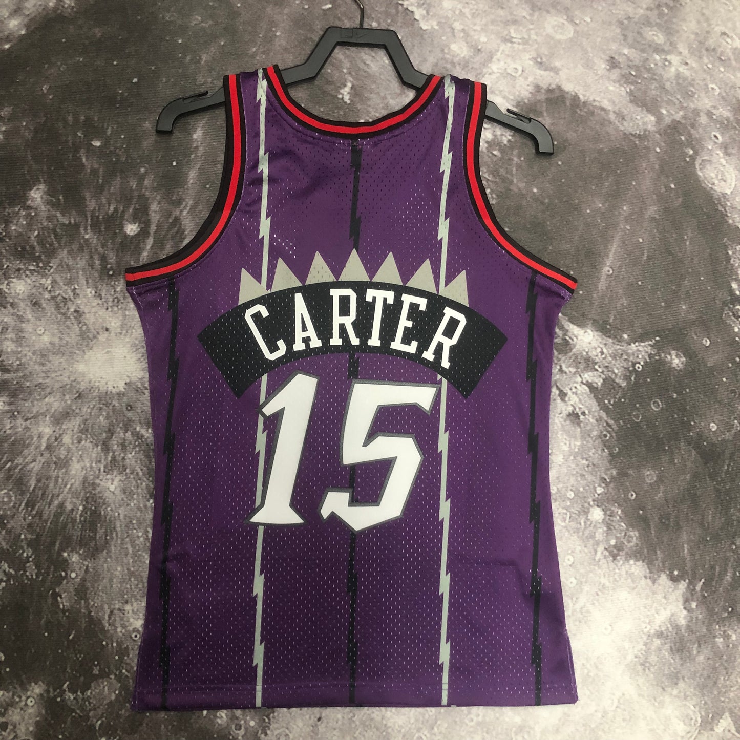 Toronto Raptors Vince Carter Mitchell & Ness Purple 1998-99 NBA Hardwood Classics Iconic Swingman Jersey