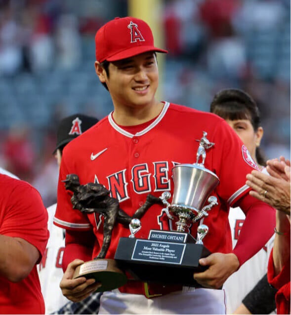 Shohei Ohtani Los Angeles Angels MLB Red Nike Alternate Player Jersey