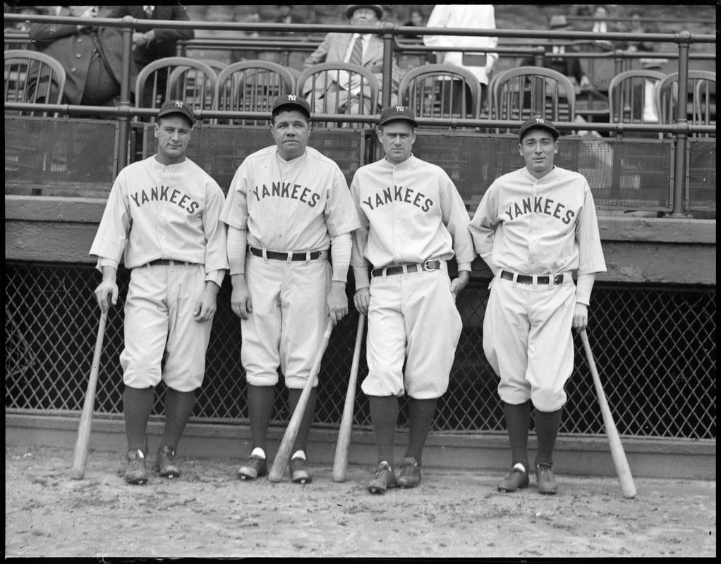 Babe Ruth New York Yankees Mitchell Ness Classic Iconic Gray MLB