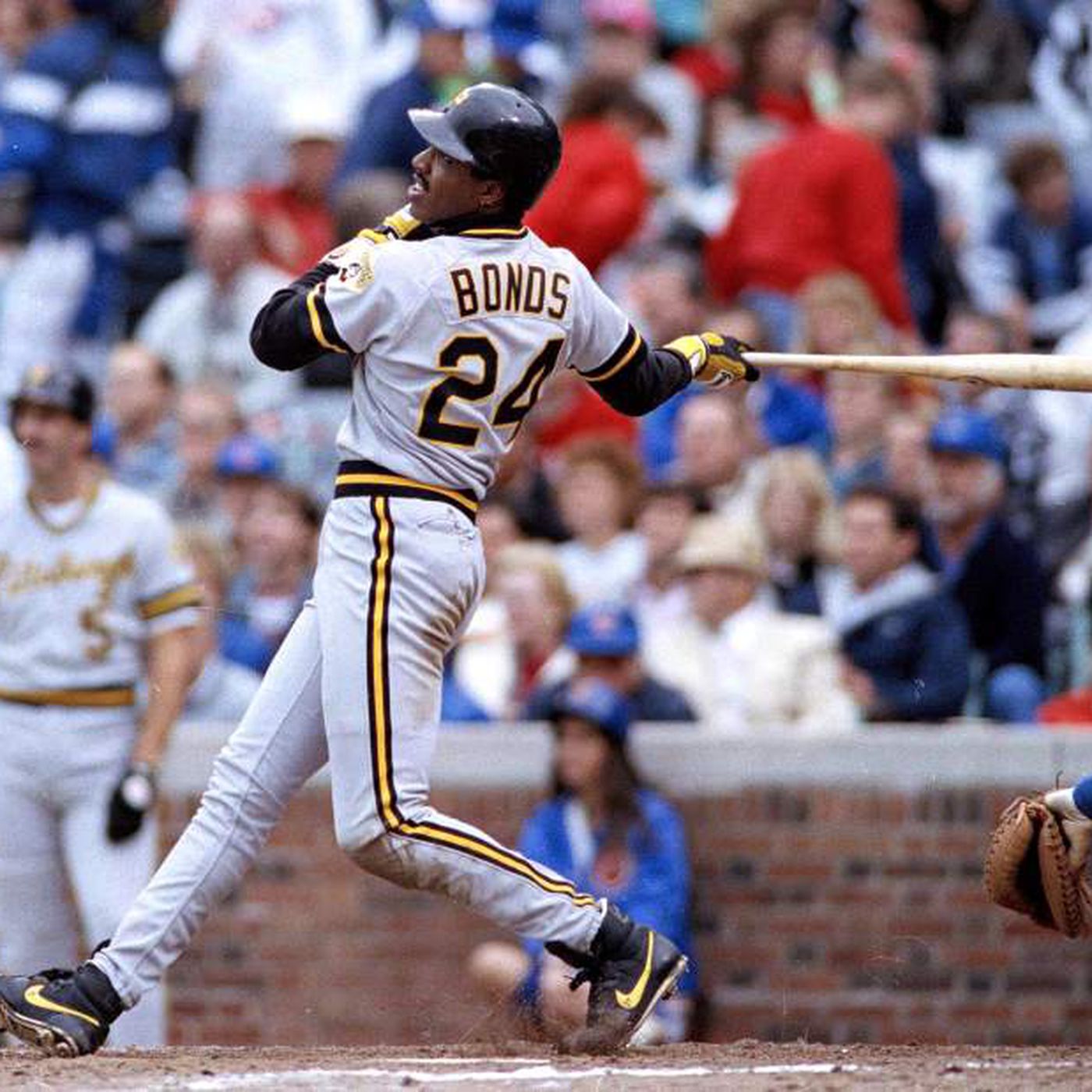 Throwback Barry Bonds Pittsburgh Pirates Retro Large Baseball