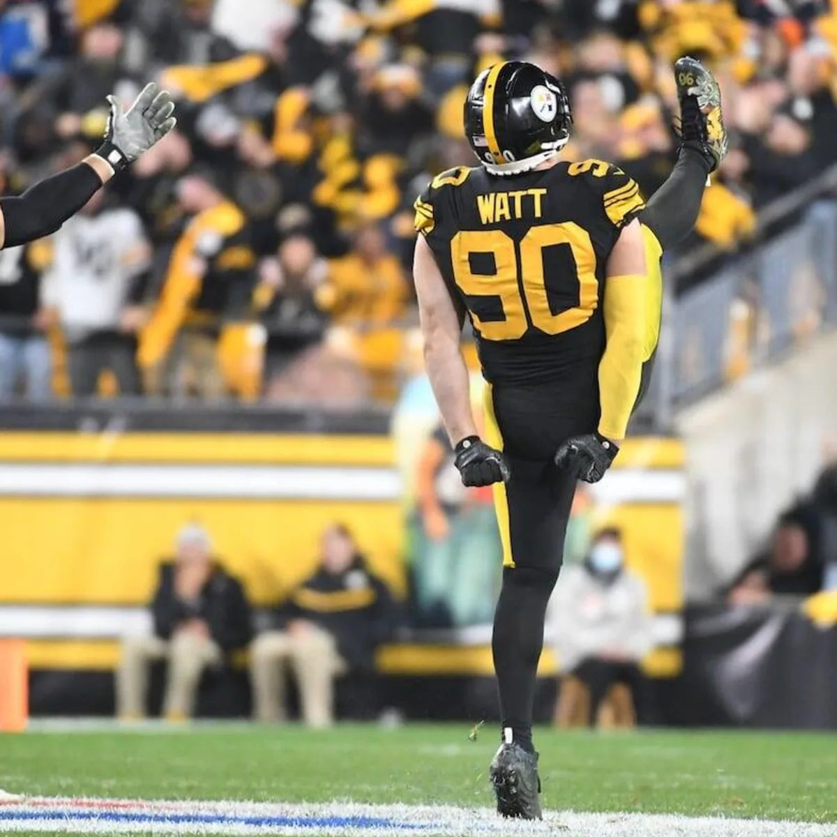 Pittsburgh Steelers T.j. Watt Nike NFL Men's Limited Color Rush Jersey